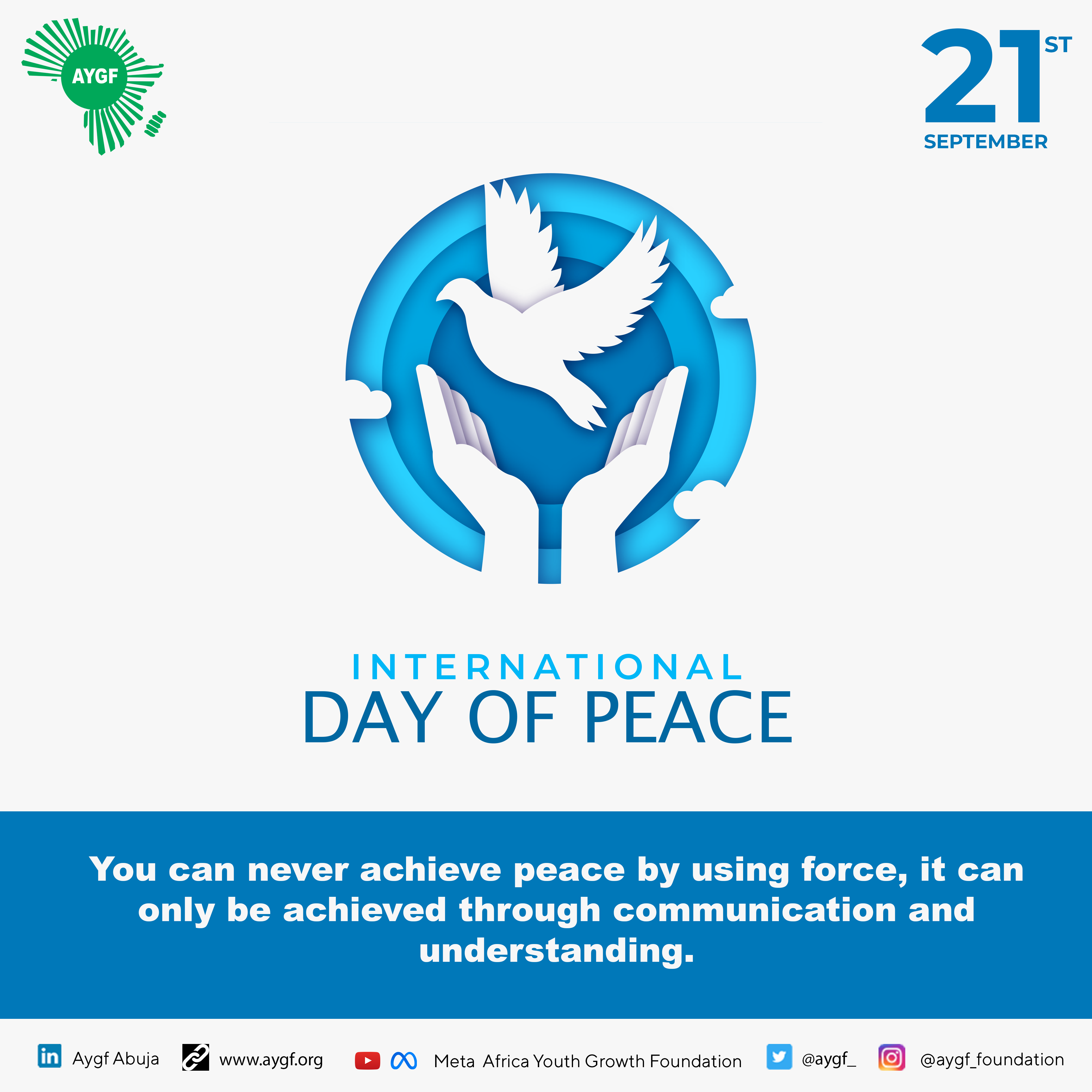World Peace Day AYGF