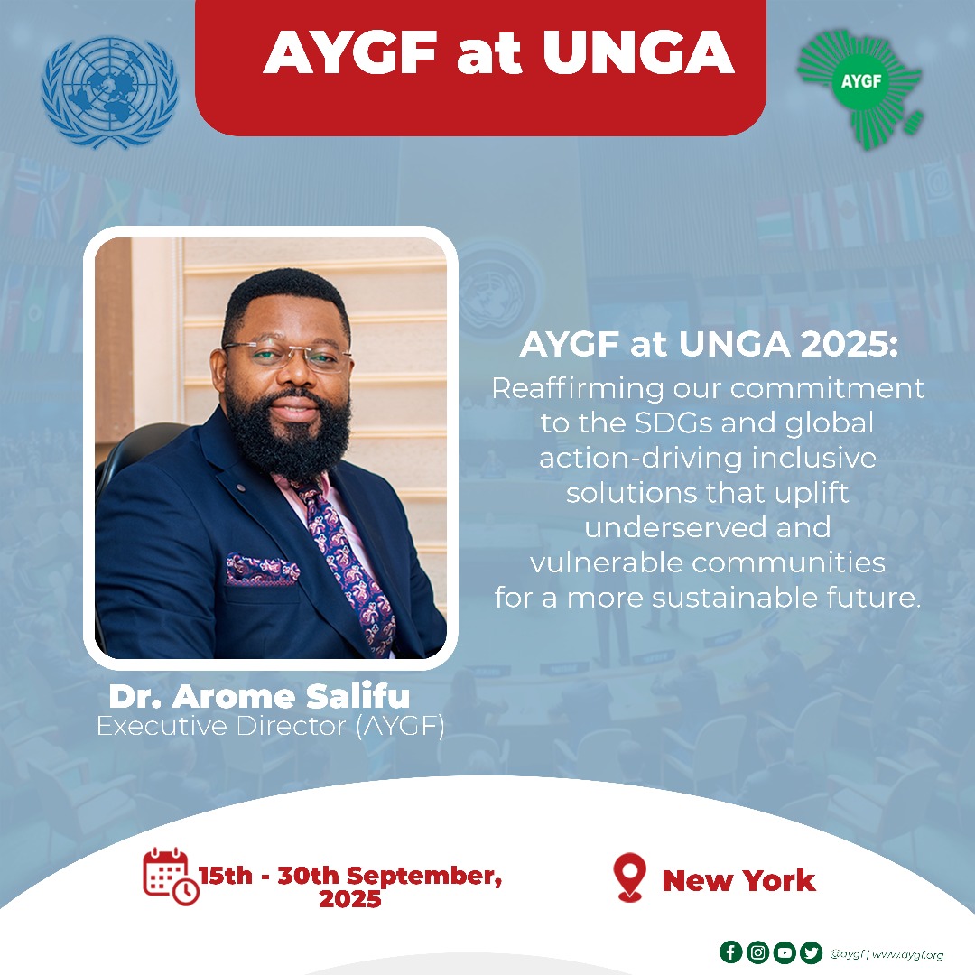 AYGF at UNGA 2025: Elevating Grassroots Voices for Global Action