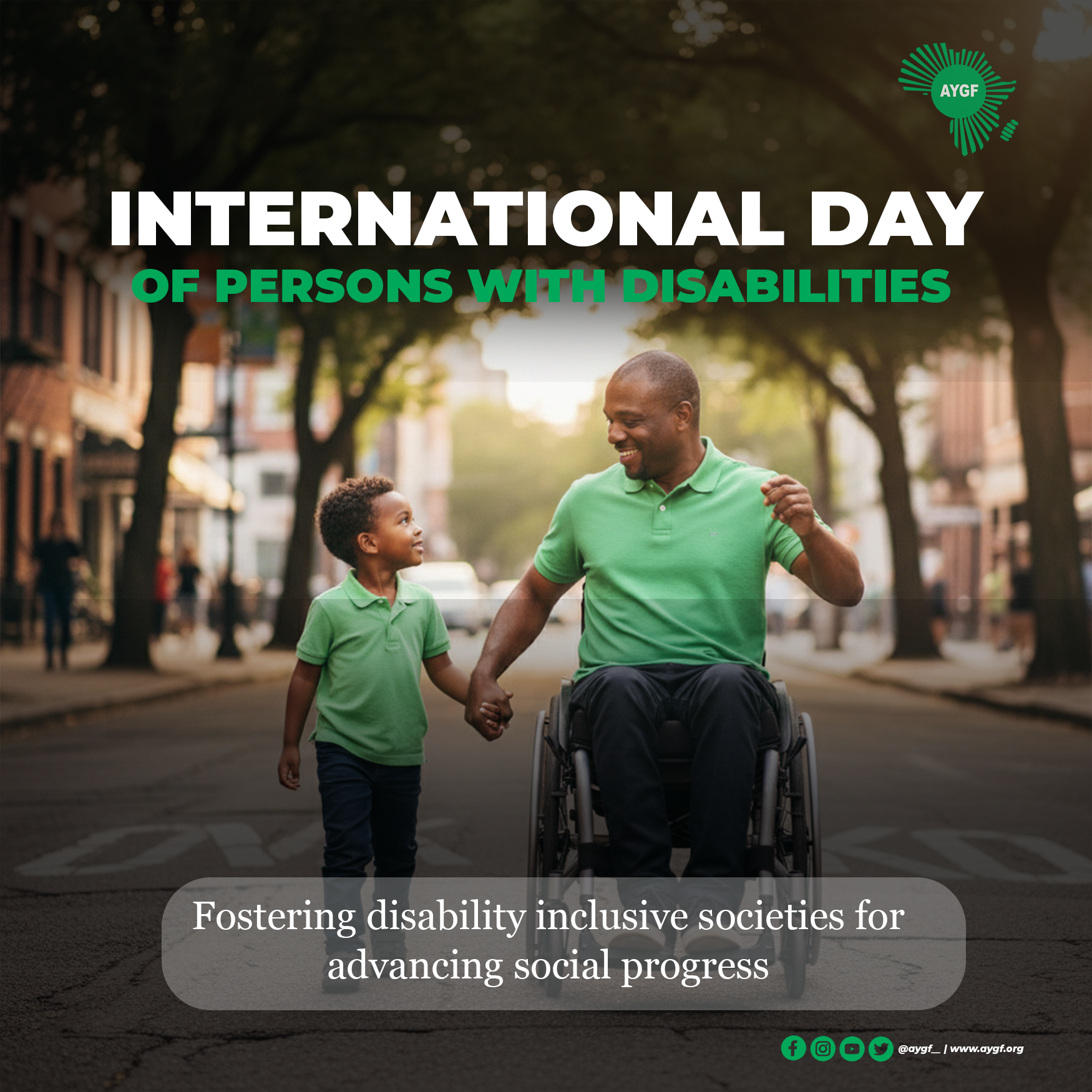 International Day of Persons with Disabilities 2025: AYGF Advocates for Inclusion and Empowerment