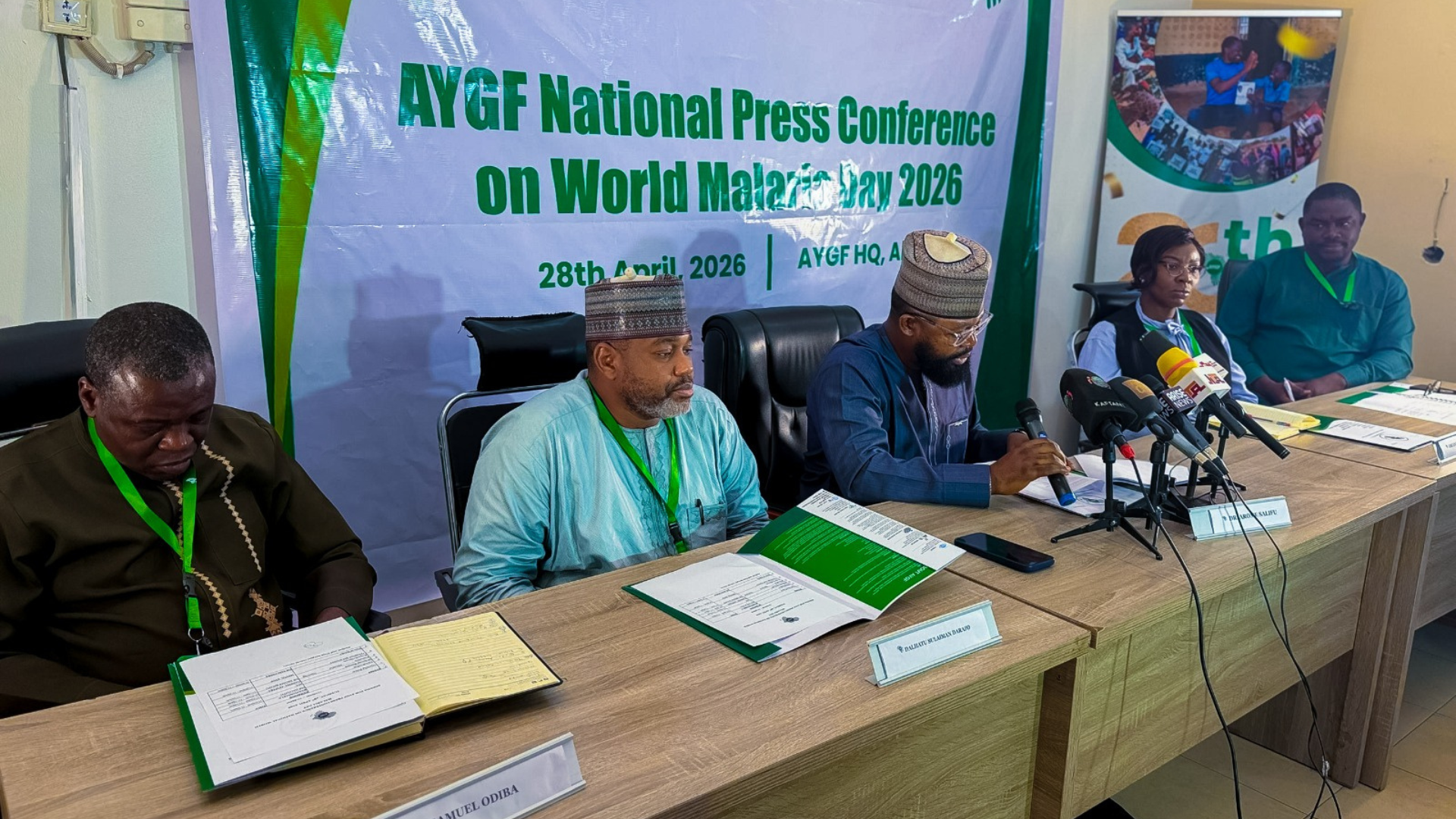 AYGF Commemorates World Malaria Day with Press Conference and Renewed Call to Action